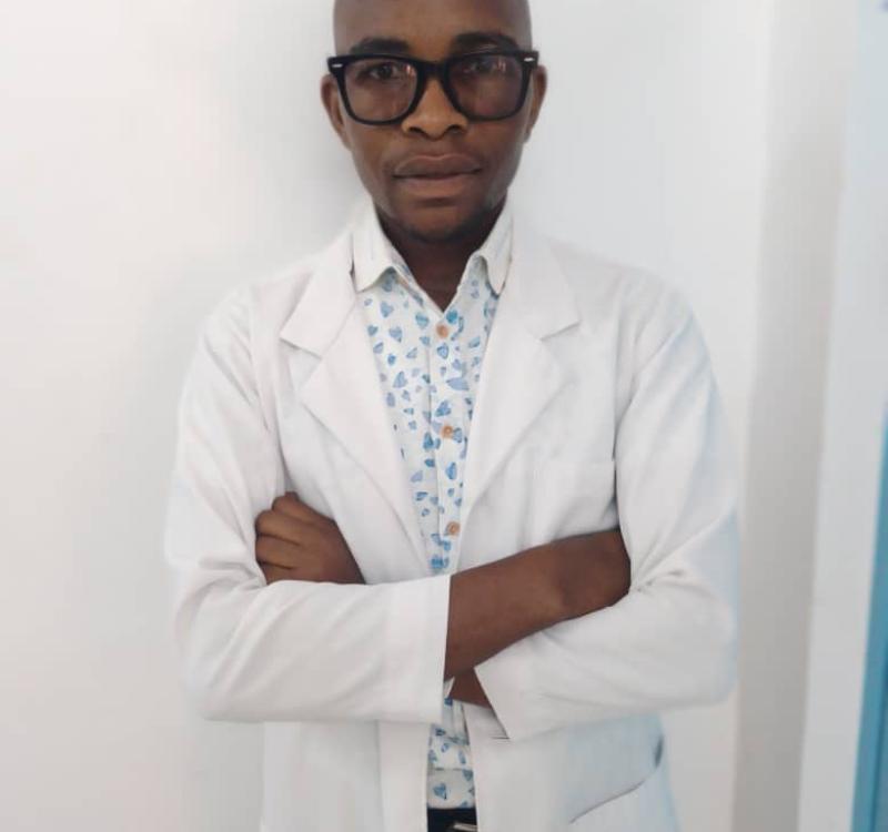 Physotherapist Goodluck Kaduma